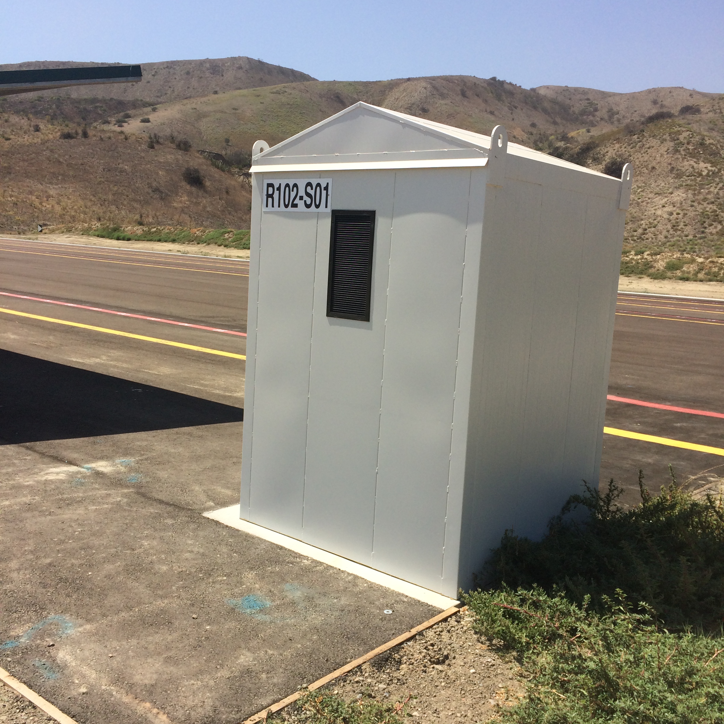 Equipment Enclosure Steel 6'x6'